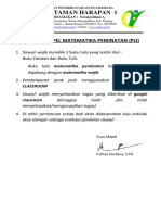 Kontrak Mapel Matematika Peminatan Kelas X Mia Sma Taman Harapan