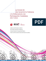 Programa Estatal Prev de La Violencia y Delincuencia Jalisco
