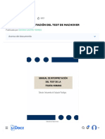 Manual de Interpretación Del Test de Machover