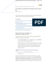 Acciones de Flujo de Trabajo en SharePoint Designer 2010 - Guía de Referencia Rápida