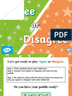 Agree or Disagree Persuasive Language Game PowerPoint