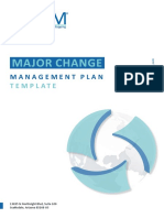 Change Management Plan Template 2021