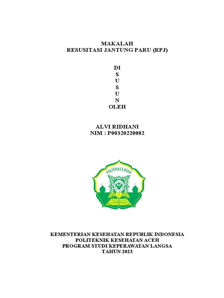 Tindakan Resusitasi Jantung Paru | PDF