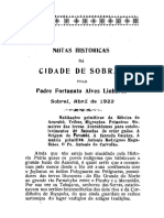 1922 NotasHistoricasdaCidadedeSobral