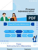 Proceso administrativo fases etapas