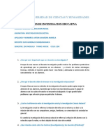 Examen de Investigacion Educativa