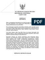 Undang Undang Dasar Negara Republik Indonesia