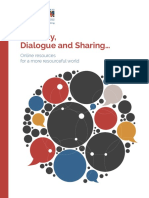 Diversity, Dialogue and Sharing