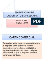 Elaboracion de Documento Empresarial