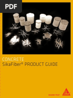 Fibermesh Sikafiber Guide and Chart