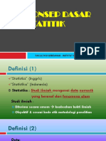 Konsep Dasar Biostatistik