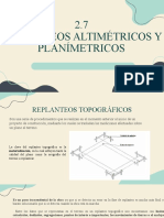 2.7 Replanteos Planimetricos y Altimetricos