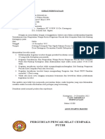 Surat Pernyataan PSCP