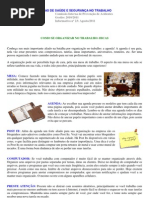 Inf-23-Cipa - Como Se Organizar No Trabalho - Dicas