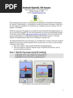 Download Android OpenGL ES Issues by nam_nguyen_73 SN62332952 doc pdf