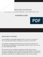 El Oficio Del Sociólogo Resumen PDF