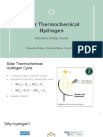 Solar Thermochemical Hydrogen Power - Portfolio C