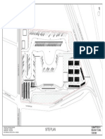 14m Wide Road Site Plan