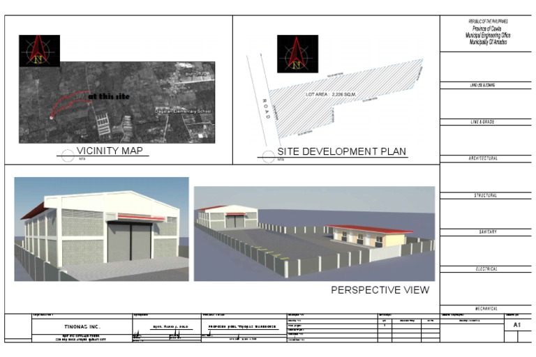 Motor Pool Design Floor Plan | PDF