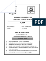 Soal - Us Utama - Pjok - 2022