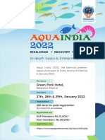 Aqua India 2022 Brochure Announcement With Hyperlink
