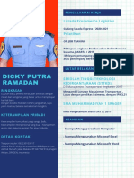 CV Dicky Putra Ramadan