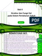 Bab X Struktur Dan Fungsi Sel Pada Sistem Pertahanan Tubuh