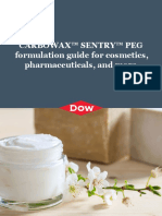 118 01881 01 Carbowax Sentry Peg Formulation Guide For Cosmetics
