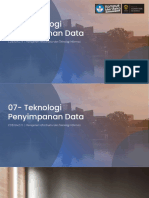 07 Teknologi Penyimpanan Data