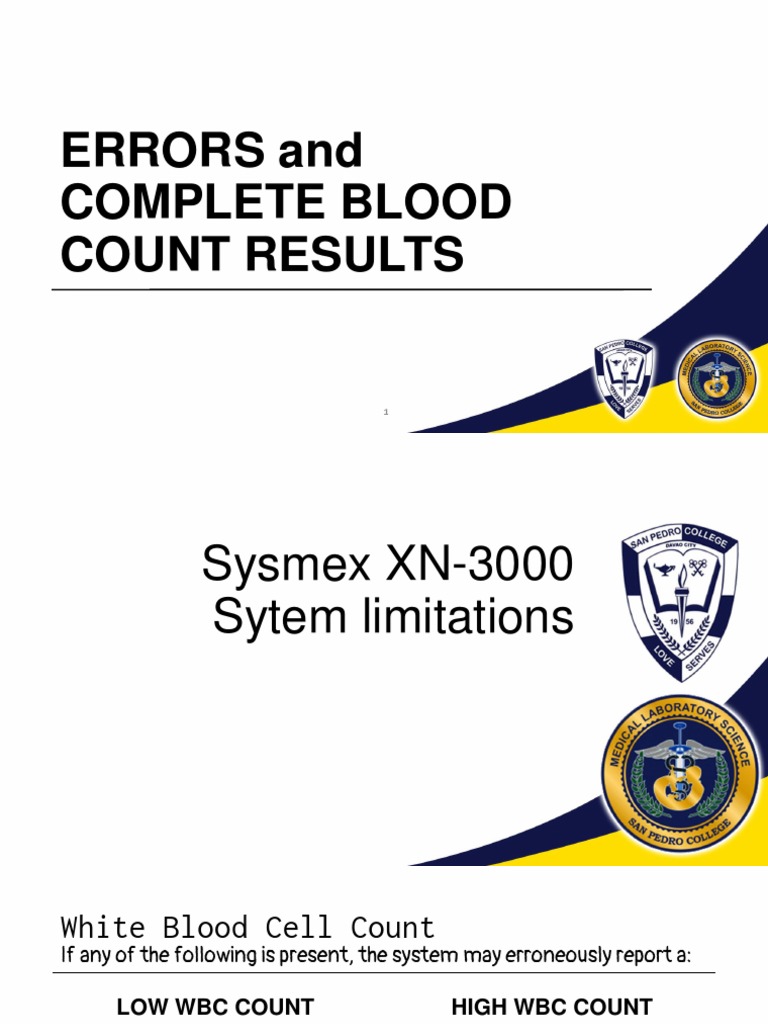 Blood Count Errors in Horses | PDF | Red Blood Cell | White Blood Cell