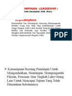 Kepemimpinan Dan Berpikir Sistem