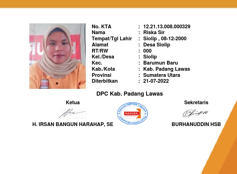 KTP Riska Sir dari Jember | PDF