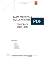 BasesEspecificas LIGA DE PRIMAVERA PREs 22-23