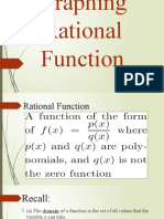 Graphing Rational Function