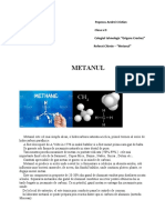 Referat Metanul Chimie