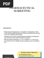 Pharmaceutical Marketing