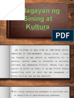 Kalagayan NG Sining at Kultura