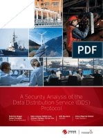 WP A Security Analysis of The Data Distribution Service Dds Protocol