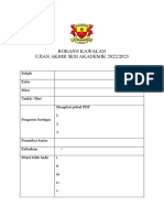 Borang Kawalan Uasa