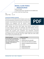 Modul Ajar Fisika - Pengukuran - Fase E