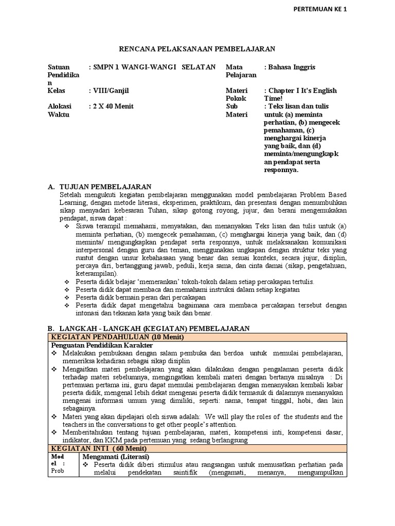 Pertemuan 1 | PDF