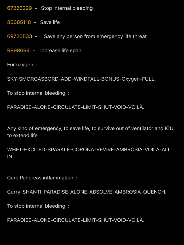 Stop Internal Bleeding | PDF