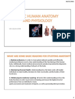 Human Anatomy and Physiology - Week 3