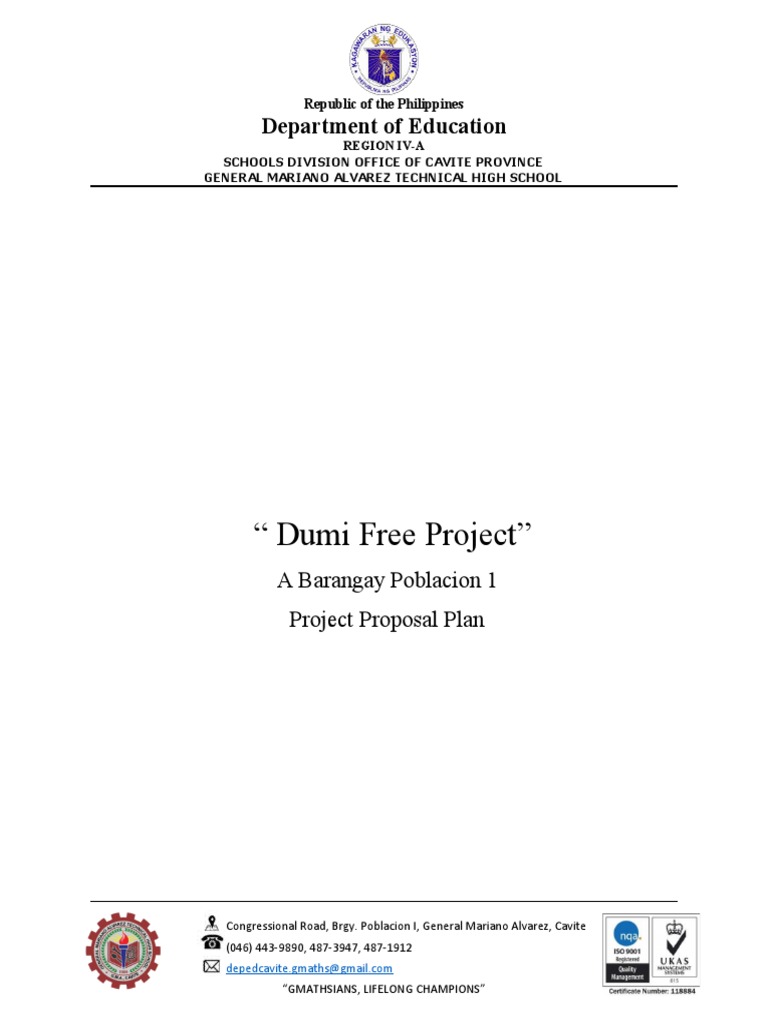 brgy-roblacion-1-project-proposal-plan-pdf-waste-natural-environment