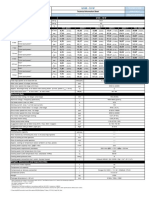 U160 - 10 W Technical Information Sheet