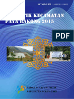 Statistik Kecamatan Paya Bakong 2015