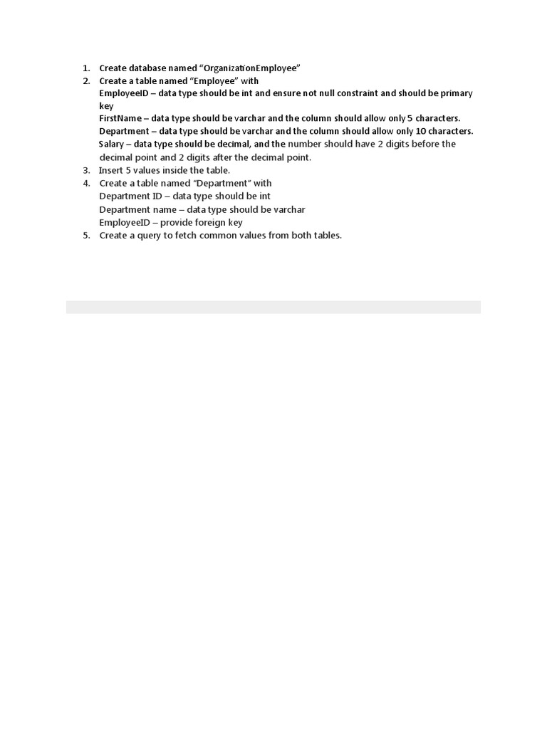 SQL Database for Employee Management | PDF | Career & Growth | Computers