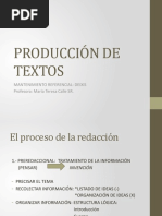 16.1 Producción de Textos