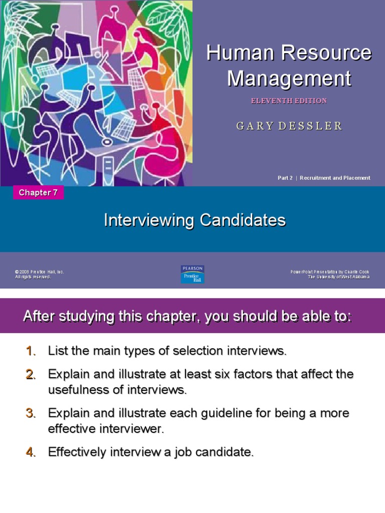 07 Interviewing Candidates | PDF | Cognition | Organizational Behavior