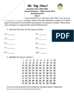 Class 4 Worksheet 35